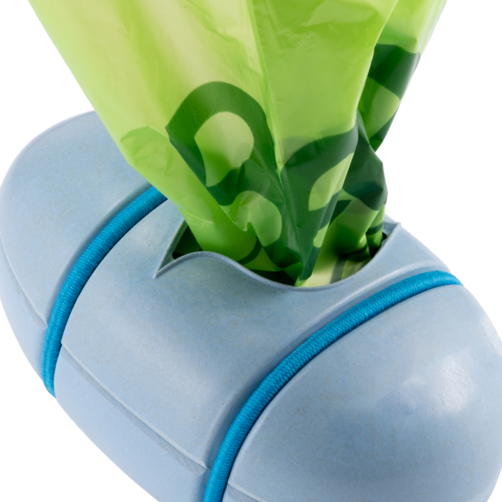 Beco Bamboo Poop Bag Dispenser - No Swaying Firm Attachment