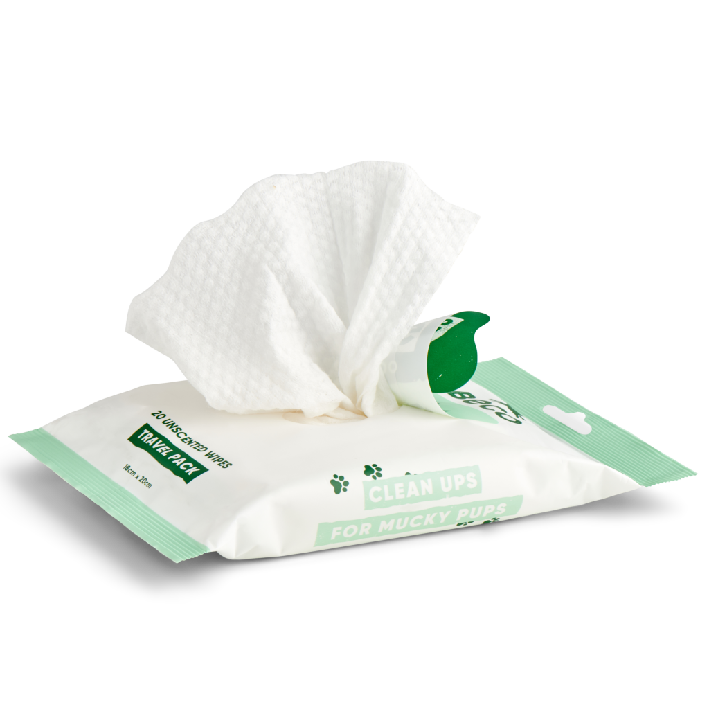 Beco Bamboo Travel Wipes Unscented – 20pk Soft & Compact