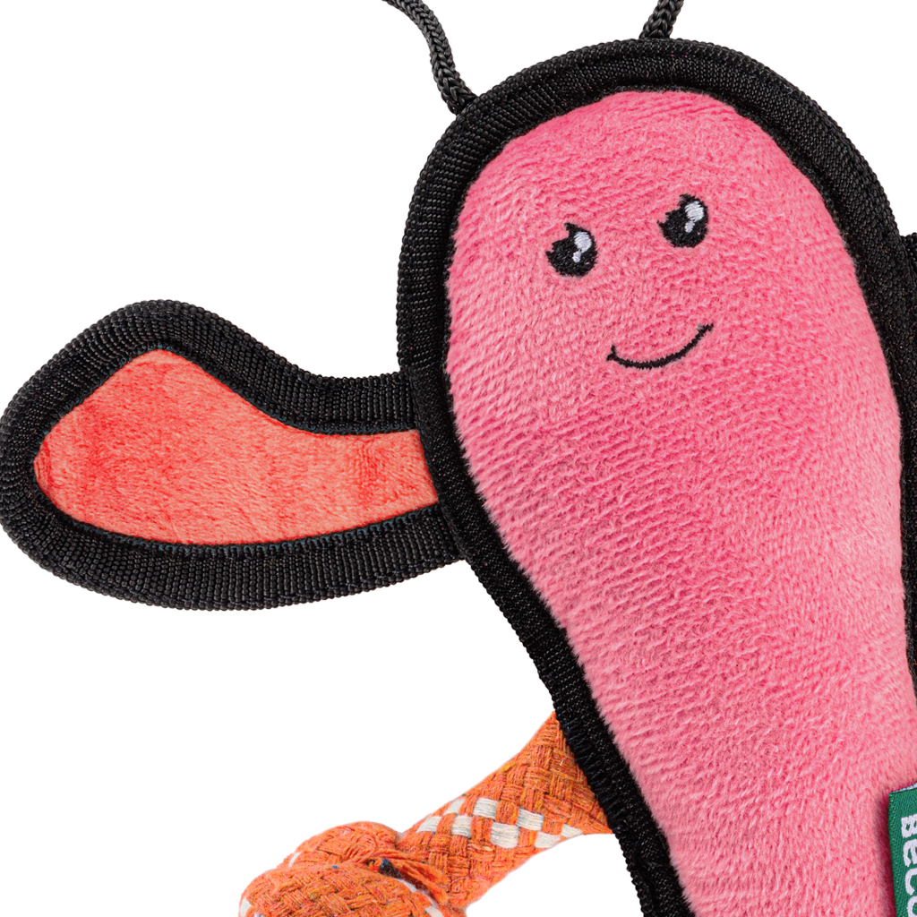 Beco Dog Toy Lobster - Floats Squeaks Made from Recycled Materials - Dog Toys