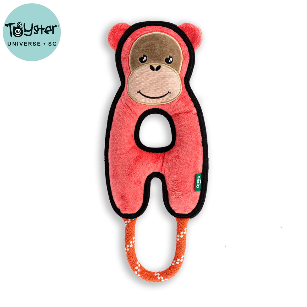 Beco Dog Toy Orangutan | Floats Squeaks Sustainable Material - Dog Toys
