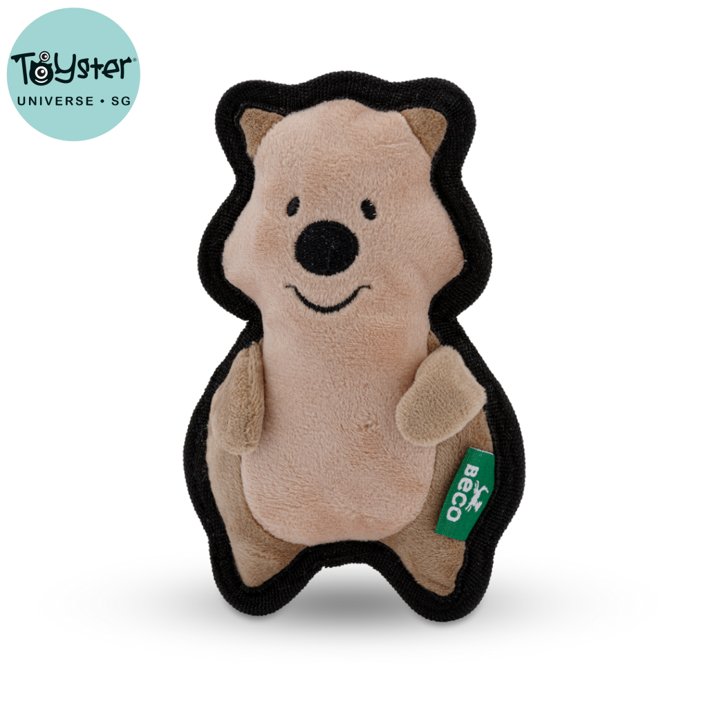 Beco Dog Toy Quokka | Floats Squeaks Sustainable Material - Dog Toys
