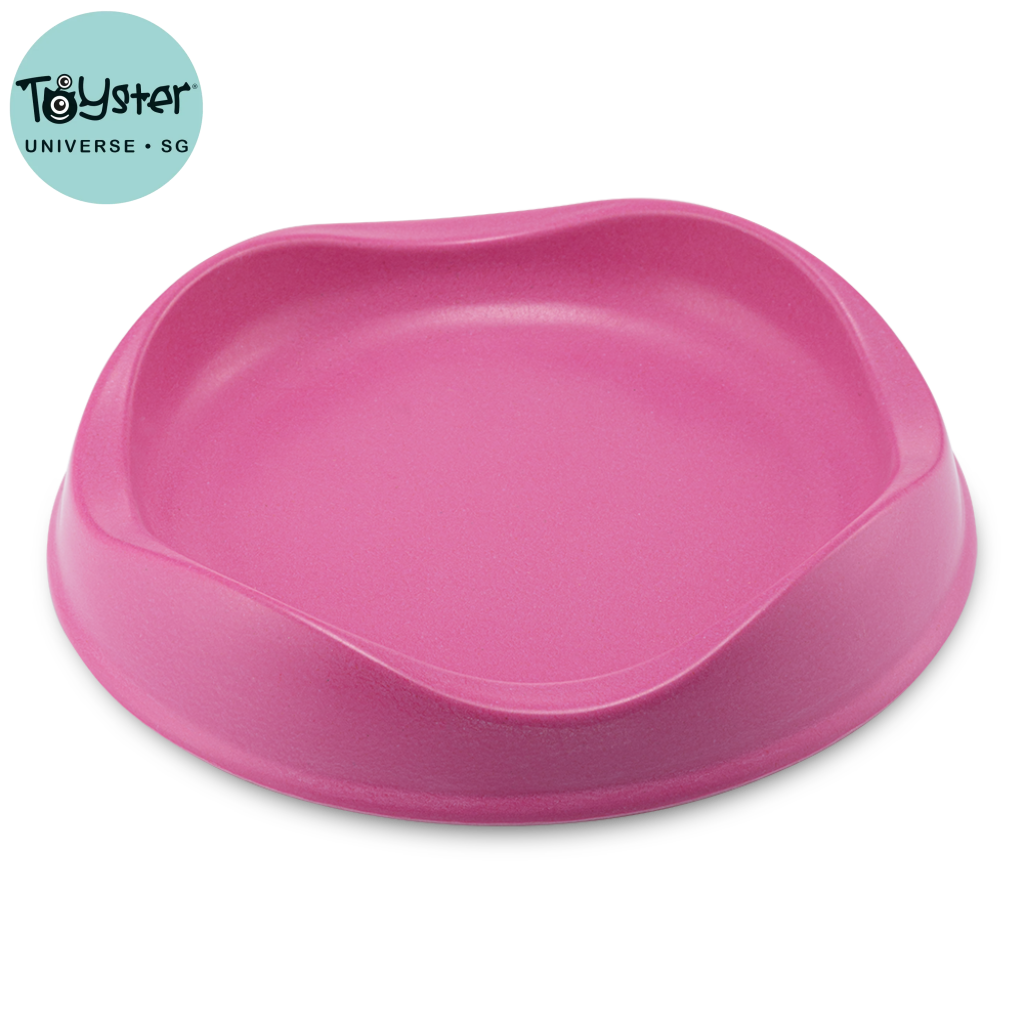 Beco Low-Rim Bamboo Bowl with Non-Slip Studs