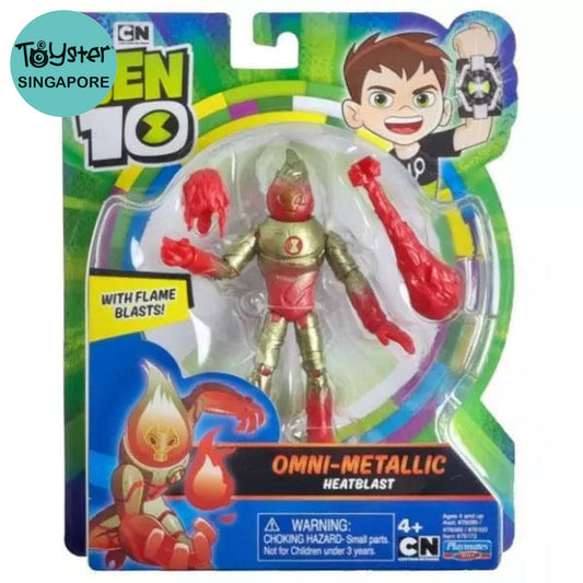 Ben 10 Omni-Metallic - Heatblast Action Figure