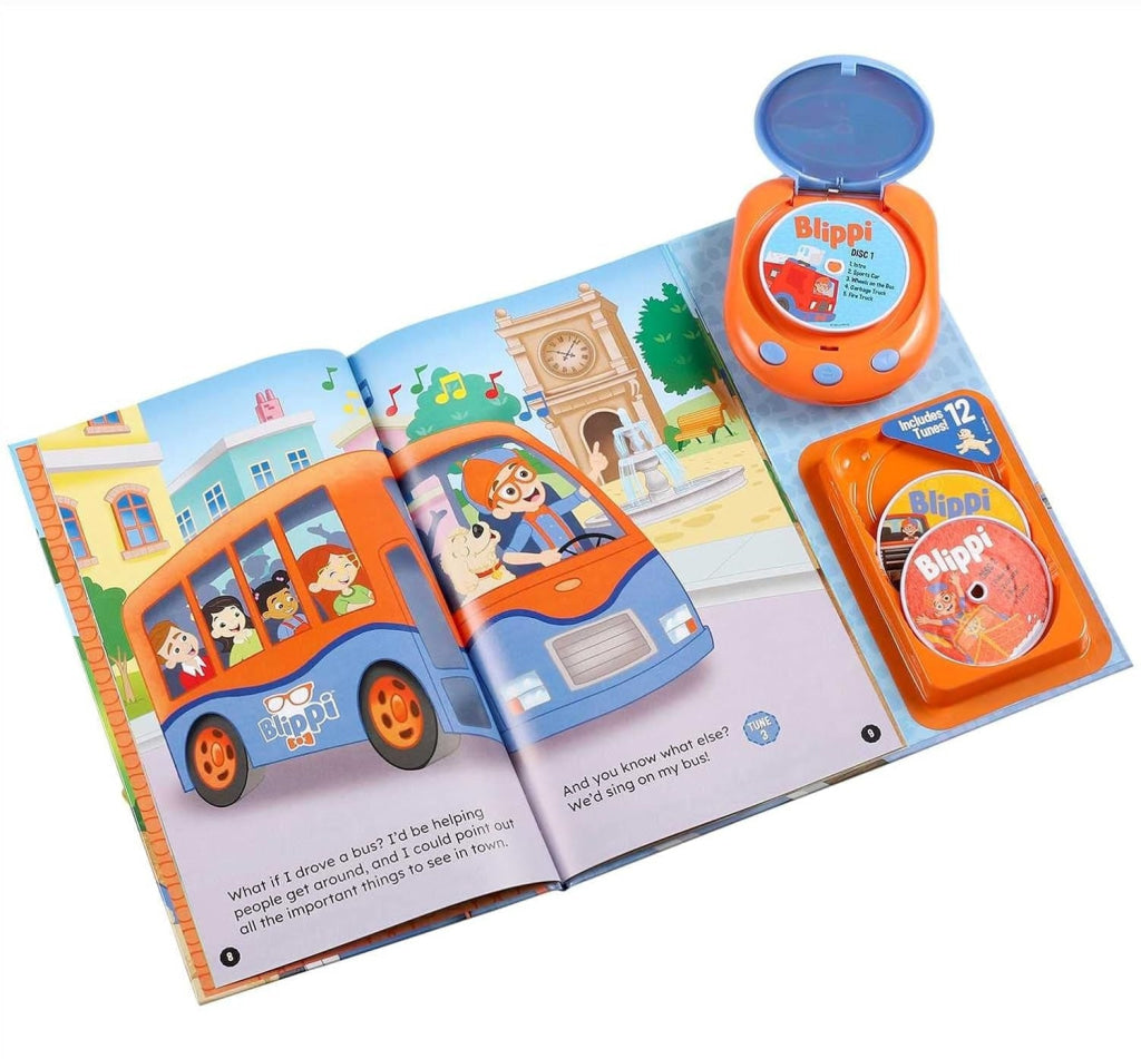 Blippi Music Player Storybook - Disney