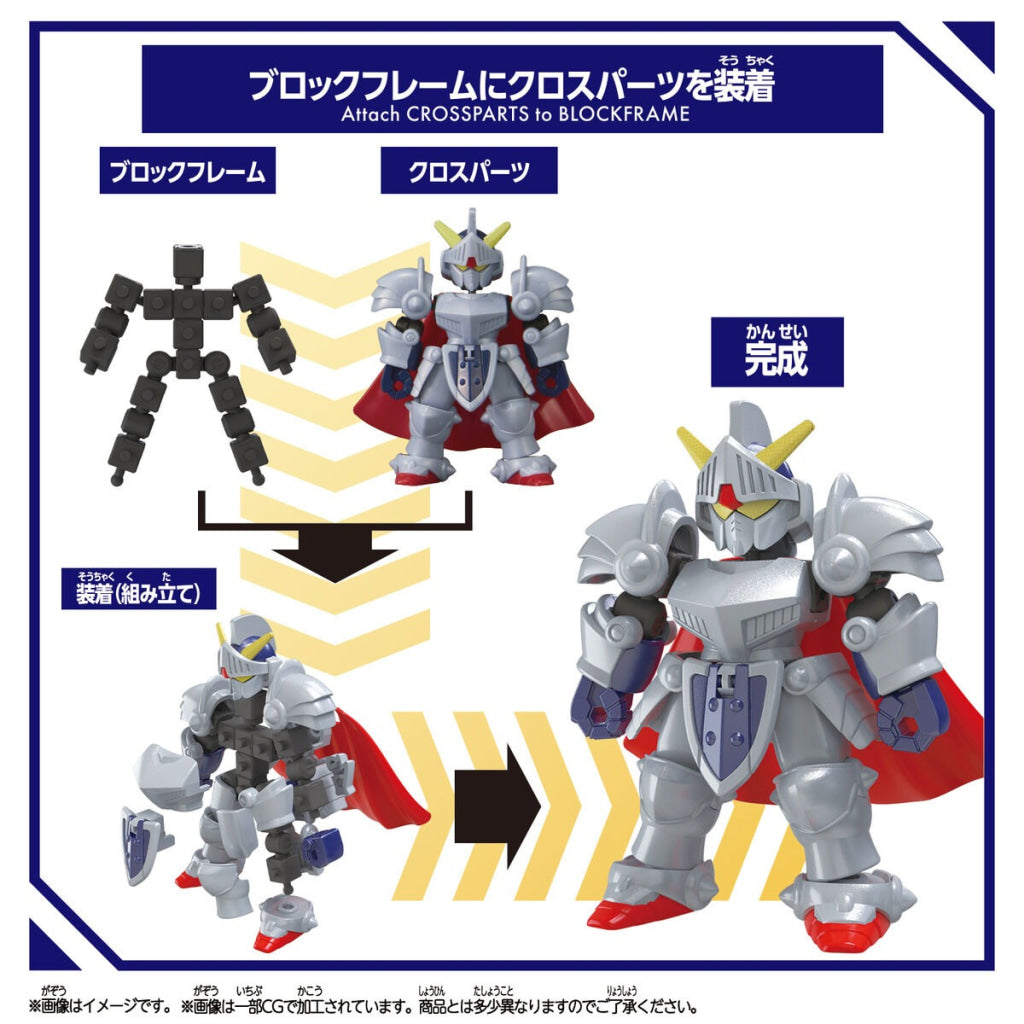 Blockcross Knight Gundam - Gundam