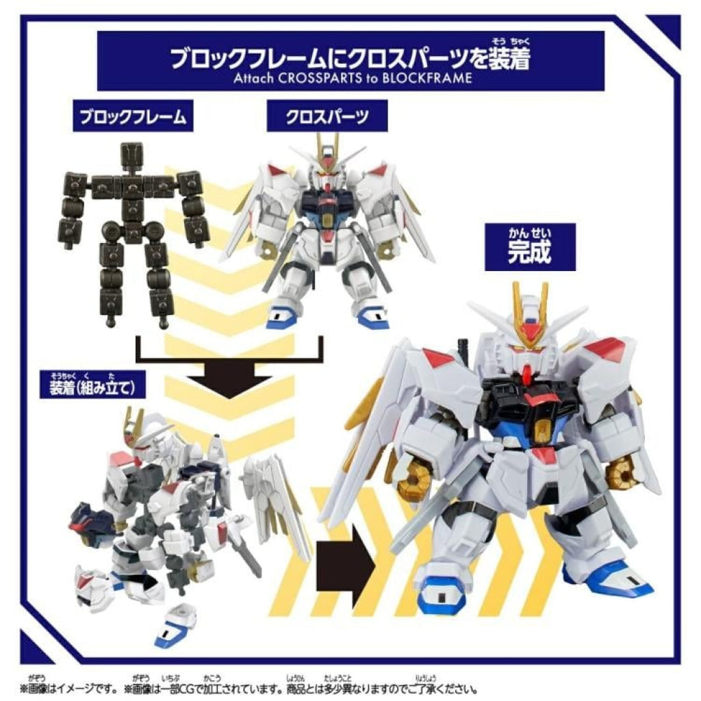 Blockcross Mighty Strike Freedom Gundam - Gundam