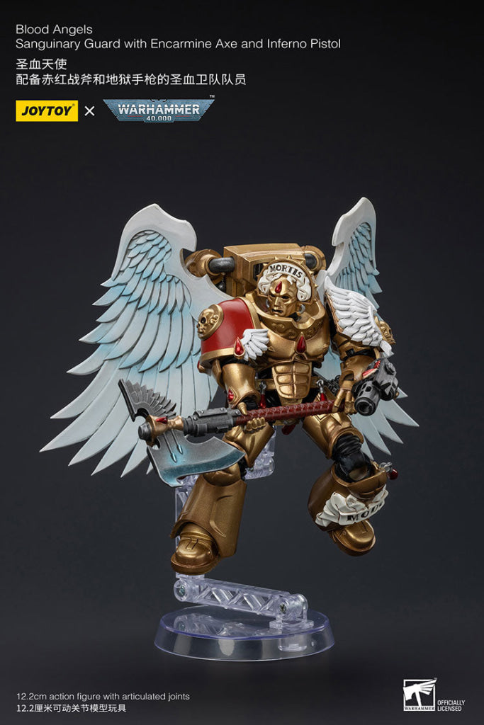 Blood Angelssanguinary Guard With Encarmine Axe And Inferno Pistol Jt7172 Warhammer 40K