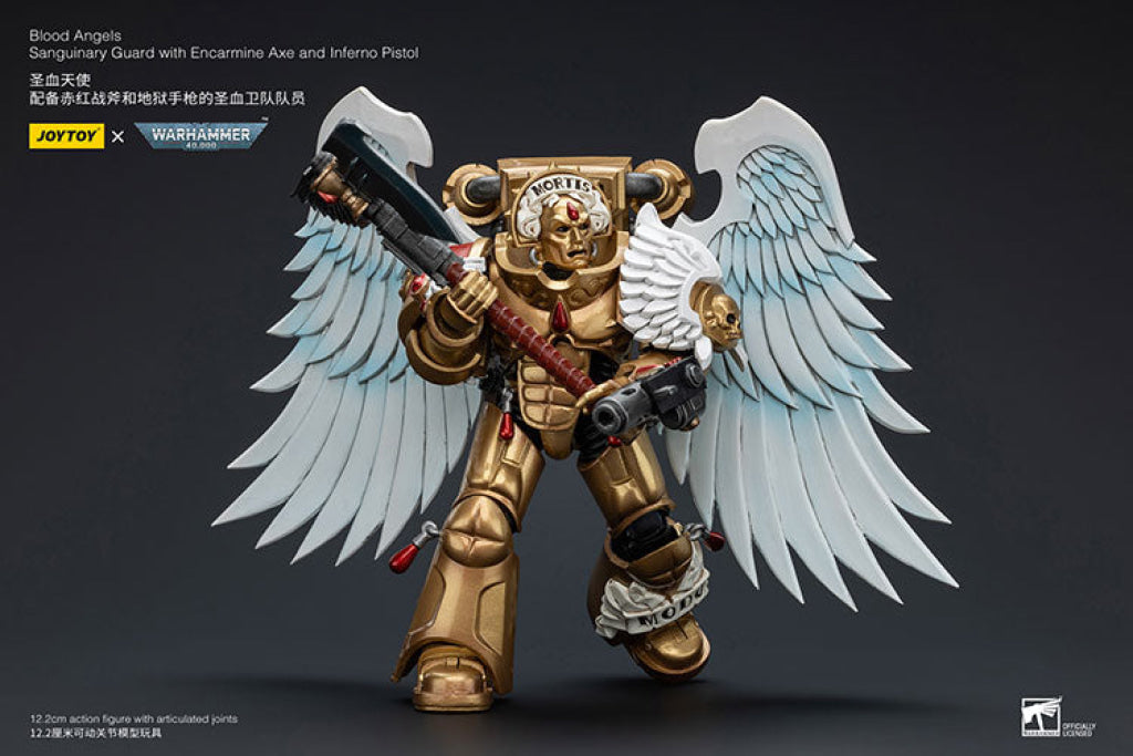 Blood Angelssanguinary Guard With Encarmine Axe And Inferno Pistol Jt7172 Warhammer 40K