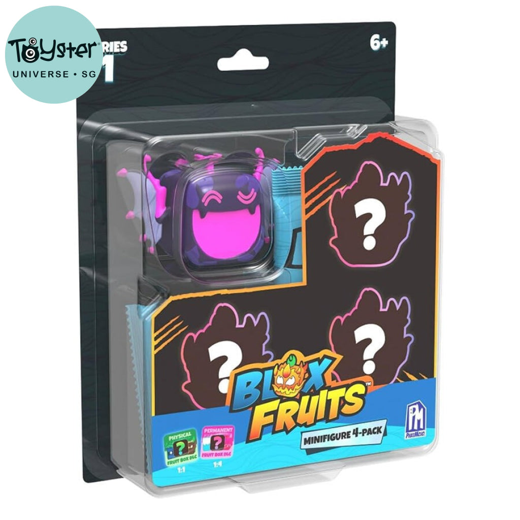 Blox Fruits Mini Figure 4 Pack - Assorted Blox