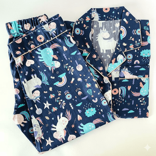 Blue Unicorn Pyjamas