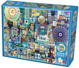 Cobble Hill Blue 1000 Piece Jigsaw Puzzle