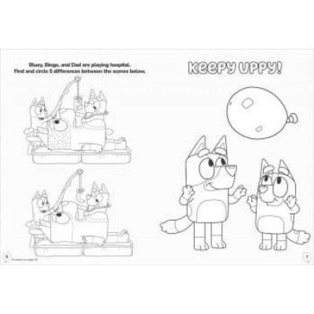 Bluey: Colortivity: Playtime with Bluey! - Bluey