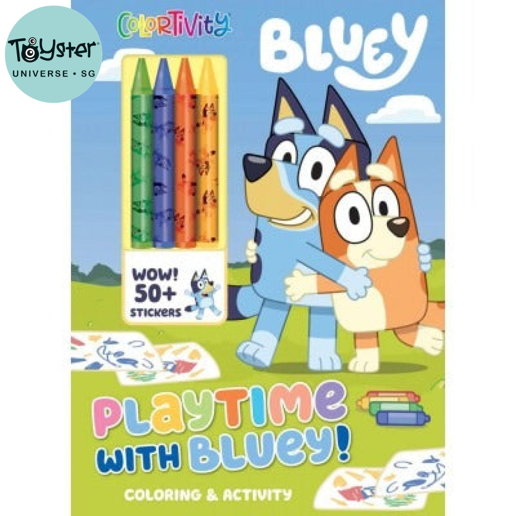 Bluey: Colortivity: Playtime with Bluey! - TOYSTER – Toyster Universe ...