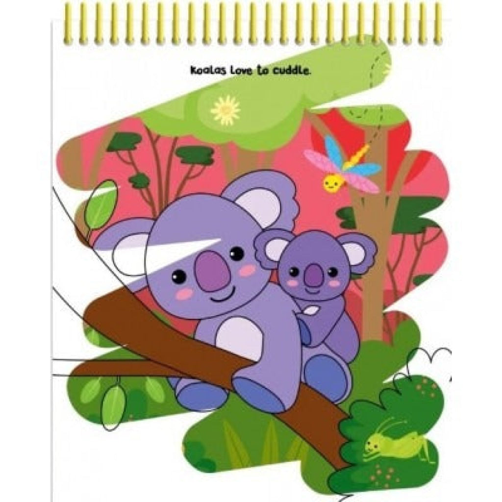 Bookoli - Magic Painting Baby Animals