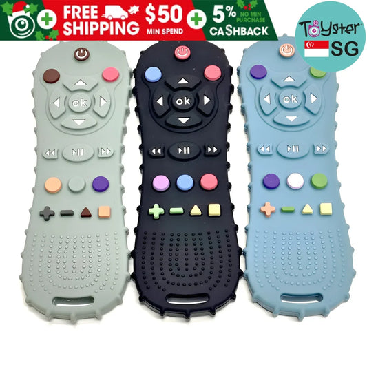 Bpa Free Baby Remote Control Teether Silicone