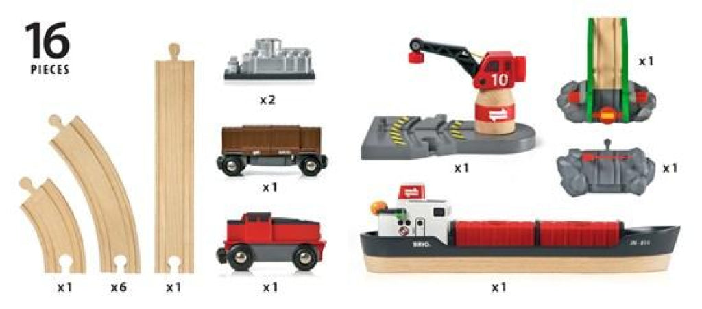 Brio Cargo Harbour Set Brio
