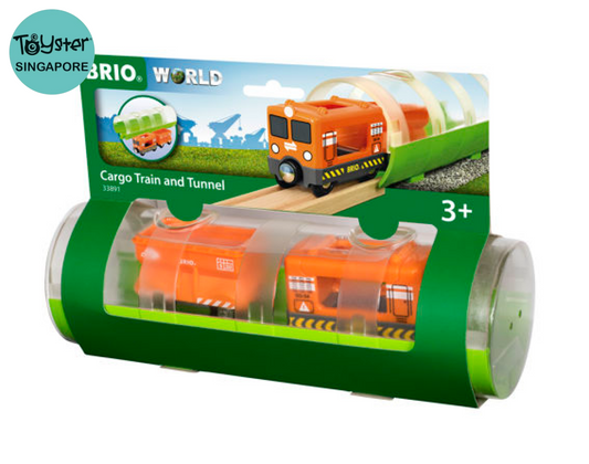 Brio Cargo Train & Tunnel Brio