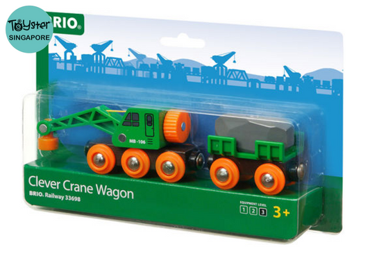 Brio Clever Crane Wagon Brio