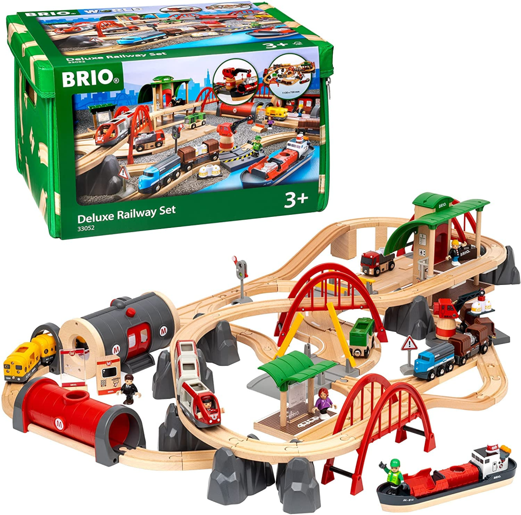 TOYSTER シンガポール - BRIO デラックス鉄道セット – Toyster Singapore