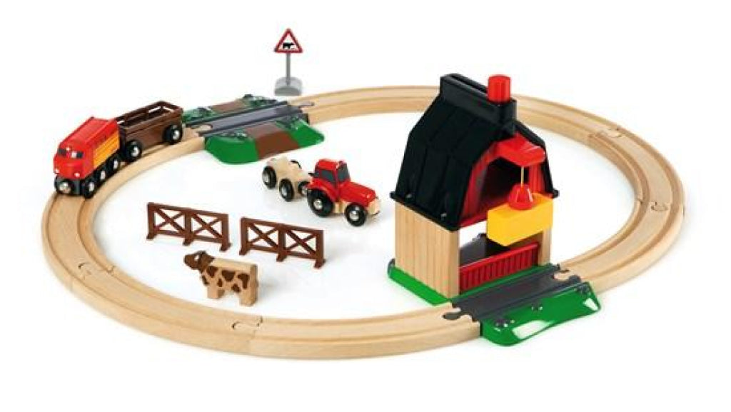 Brio Farm Railway Set Brio