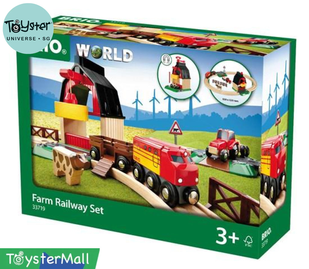 Brio Farm Railway Set Brio