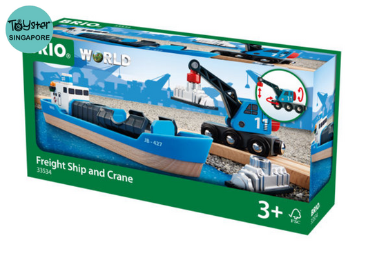 Brio Freight Ship & Crane Brio