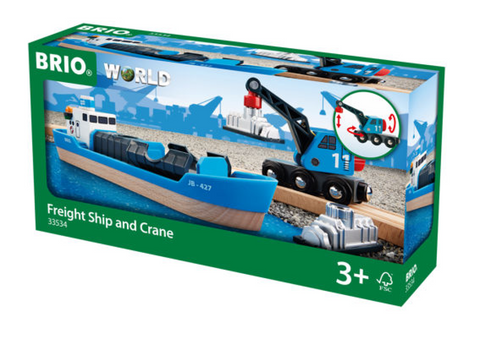 Brio Freight Ship & Crane Brio