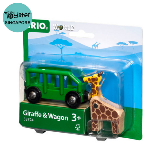 Brio Giraffe & Wagon Brio
