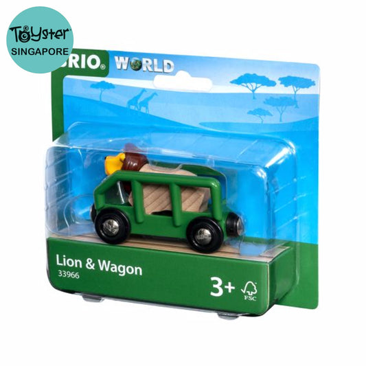 Brio Lion And Wagon Brio