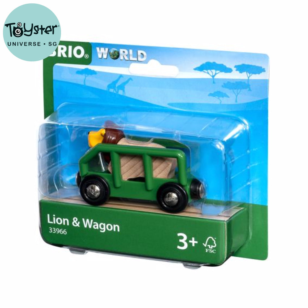 Brio Lion And Wagon Brio