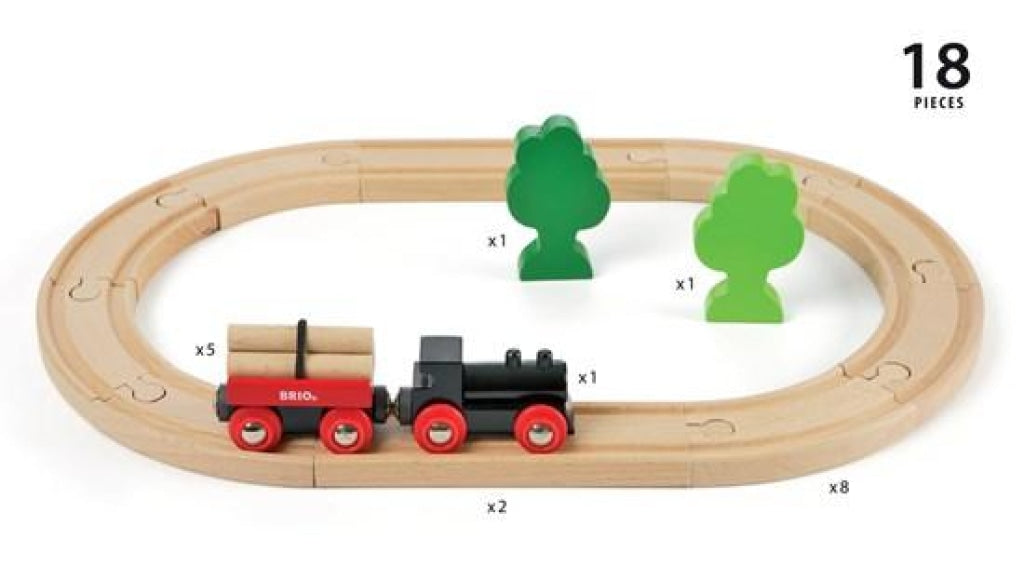 Brio Little Forest Train Set Brio