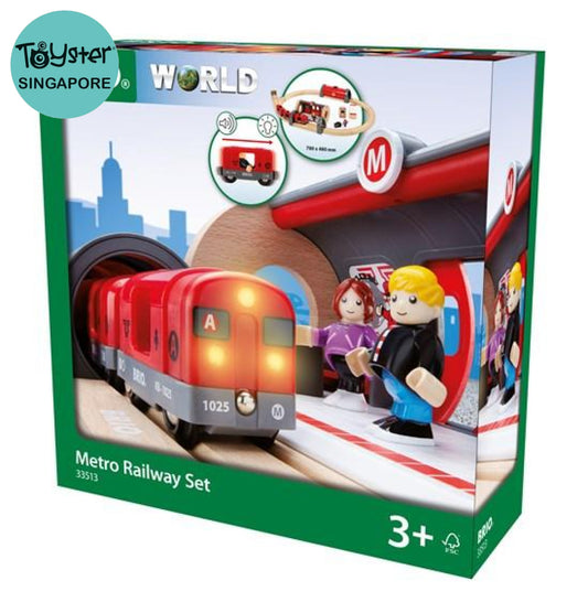 Brio Metro Railway Set Brio