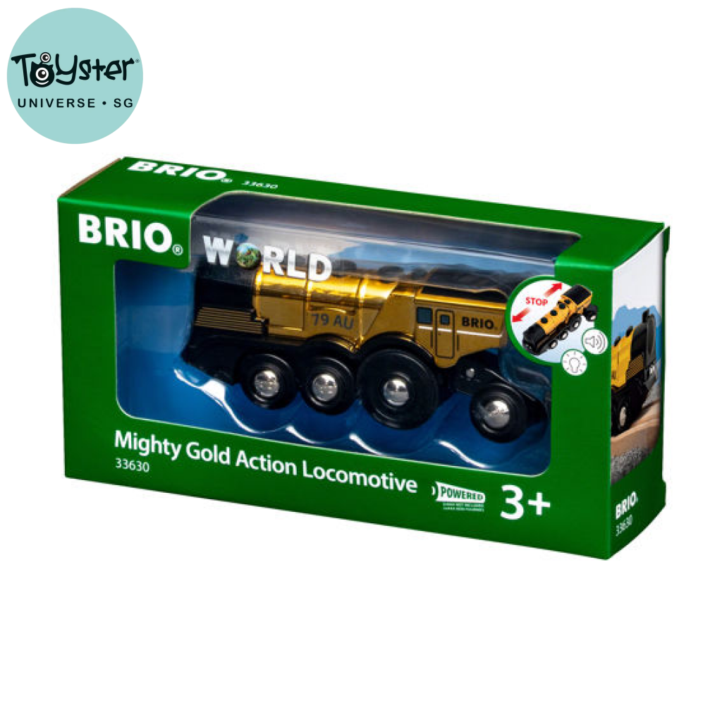 Brio Mighty Gold Action Locomotive Brio