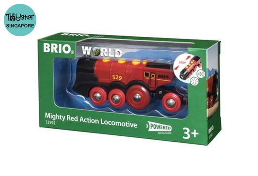 Brio Mighty Red Action Locomotive Brio