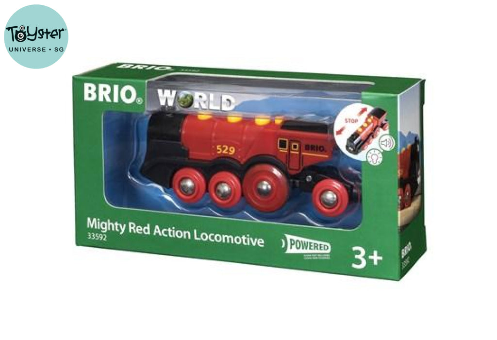 Brio Mighty Red Action Locomotive Brio