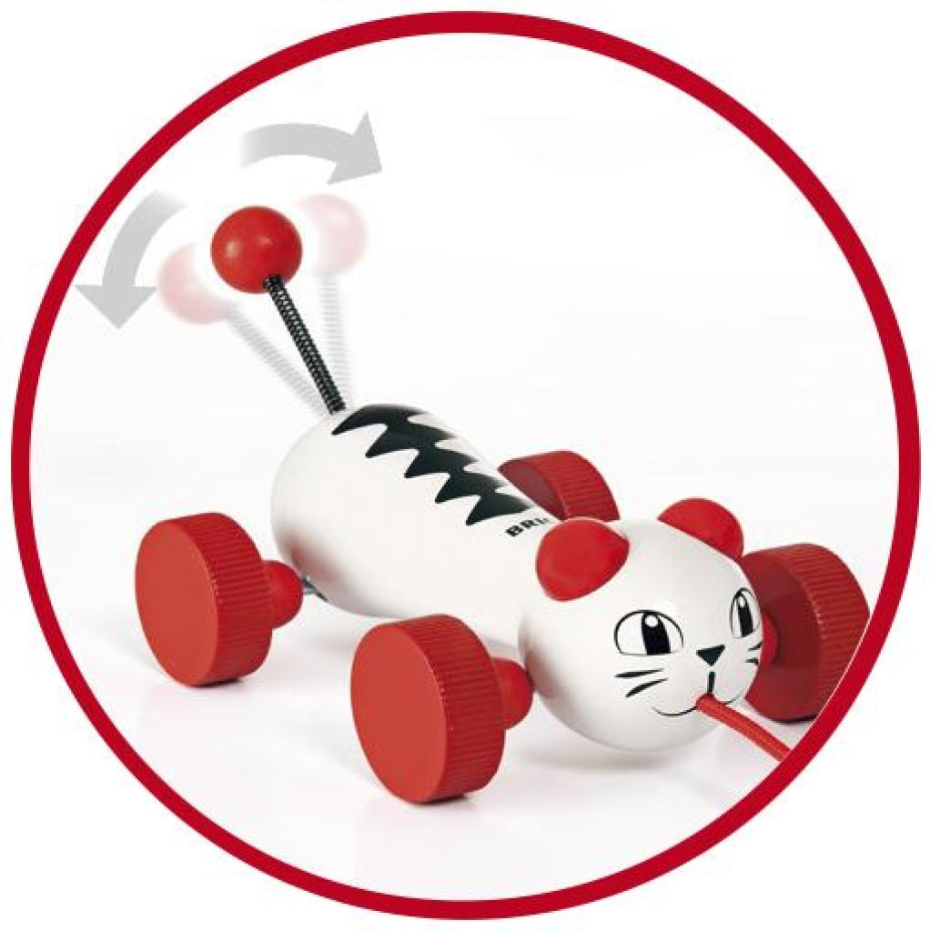 Brio Pull Along Cat