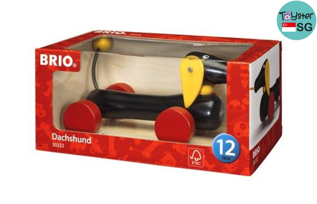 Brio Pull Along Dachshund Brio