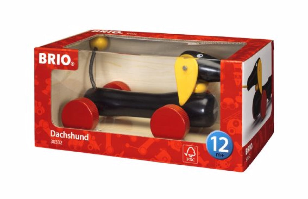 Brio Pull Along Dachshund Brio