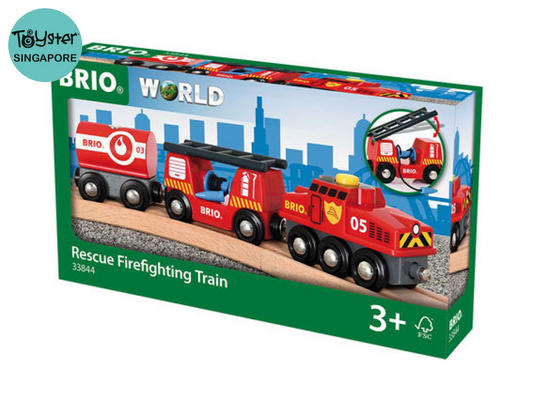 Brio Rescue Firefighting Train Brio
