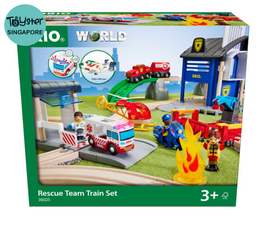 Brio Rescue Team Train Set Brio