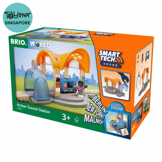 Brio Smart Tech Sound Action Tunnel Station Brio