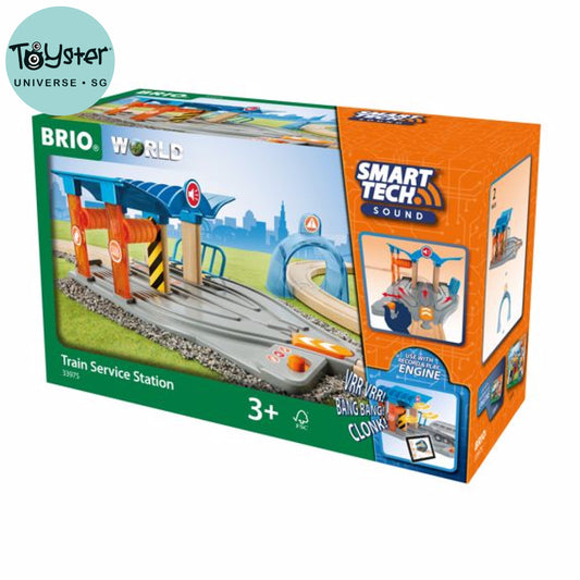 Brio Smart Tech Sound Train Service Station Brio
