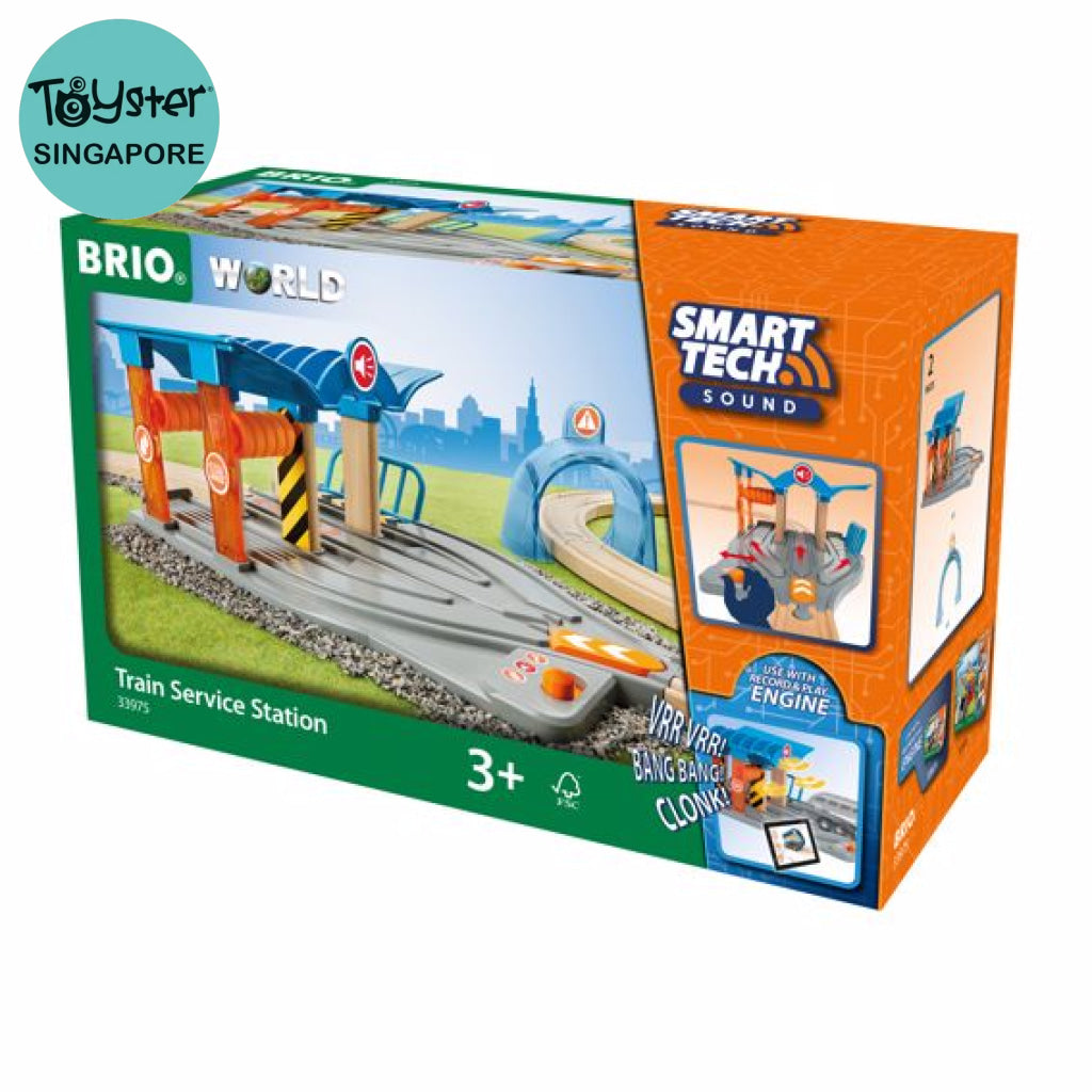 Brio Smart Tech Sound Train Service Station Brio