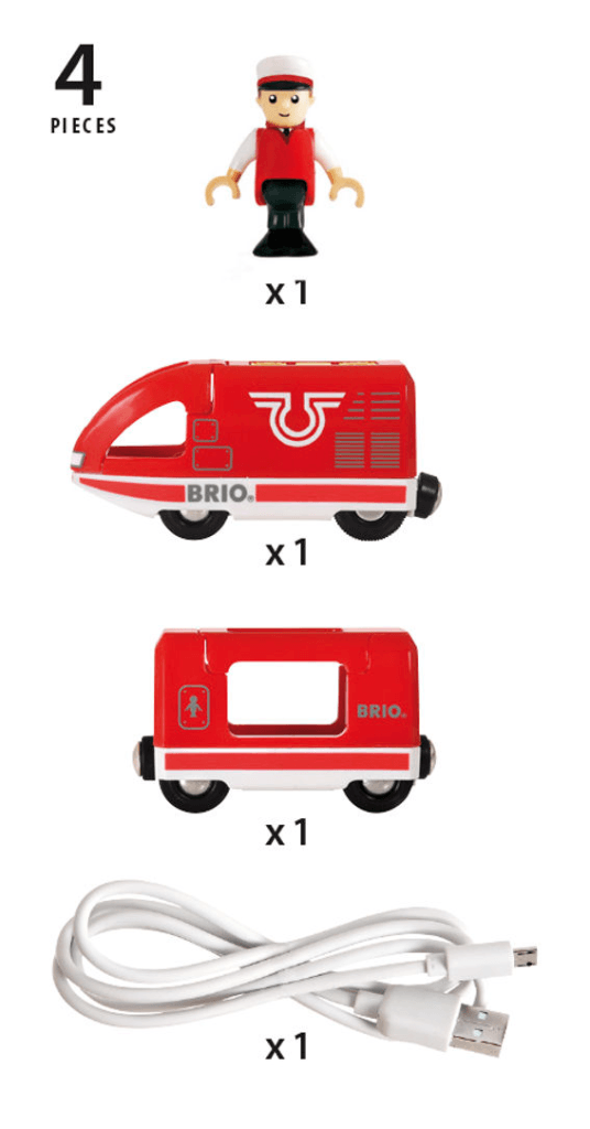 Brio Travel Rechargeable Train Brio