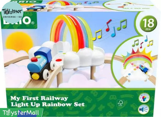 BRIO World My First Railway Light Up Rainbow Set - Brio