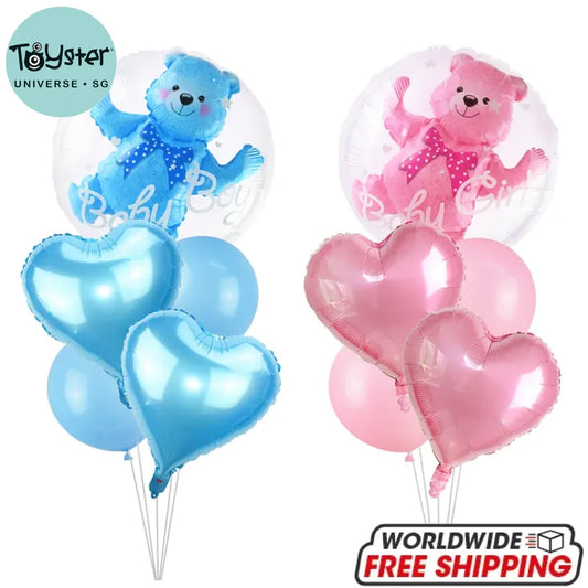 Bubble Bear Baby Shower/Gender Reveal Decoration