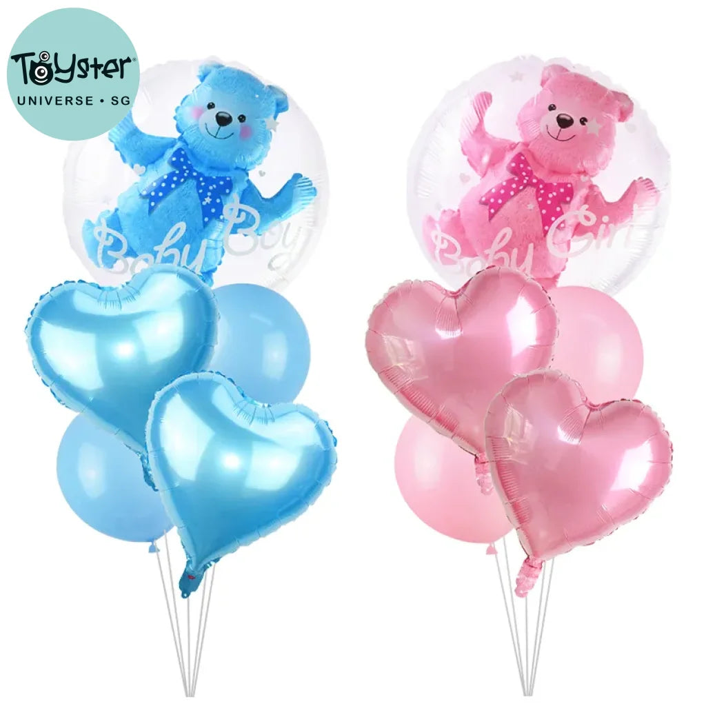 Bubble Bear Baby Shower/Gender Reveal Decoration
