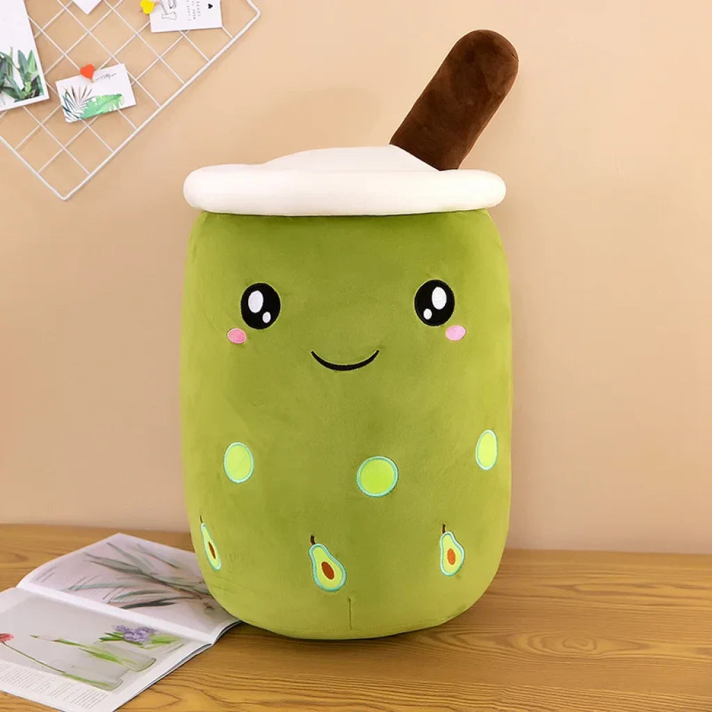 Bubble Tea Boba Plushie - apple round AX / about 32-35cm