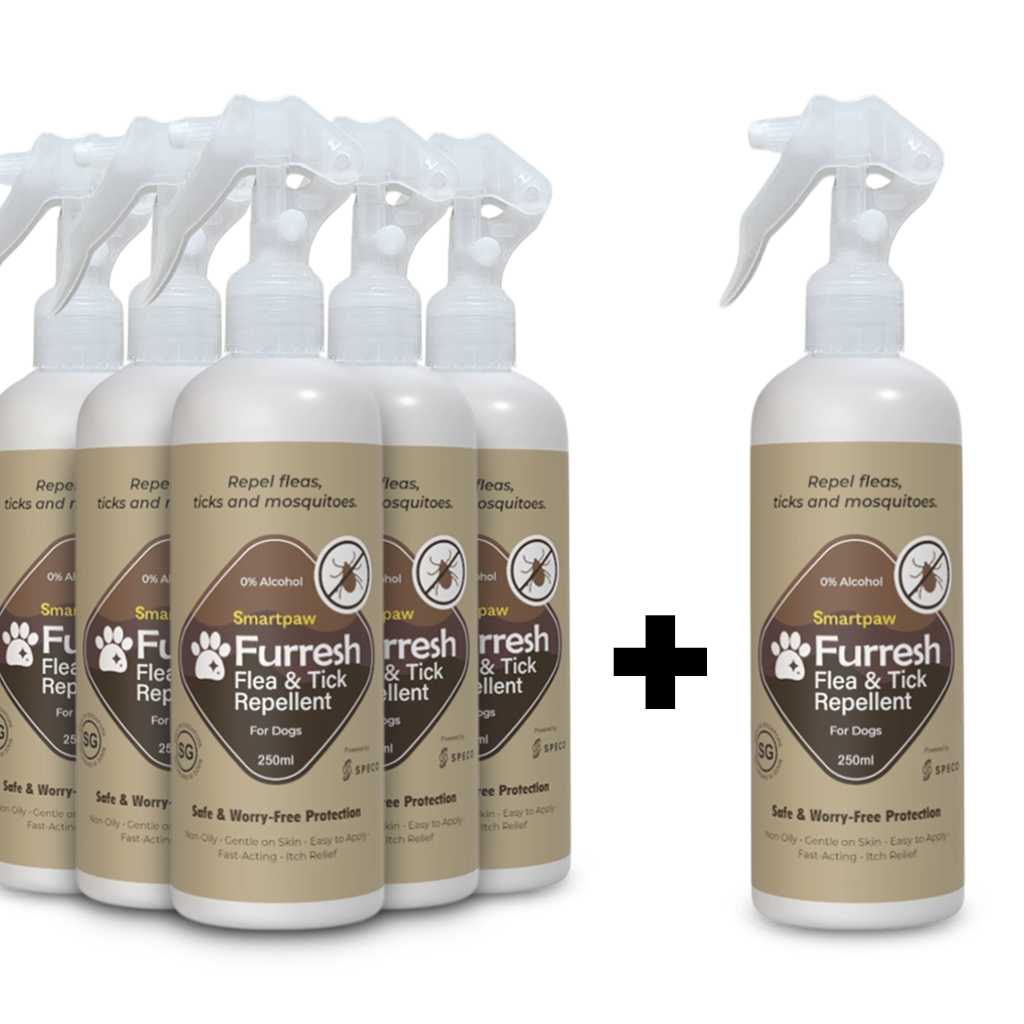 FURRESH Flea & Tick Repellent Spray for Dogs | Dog Flea & Tick Prevention
