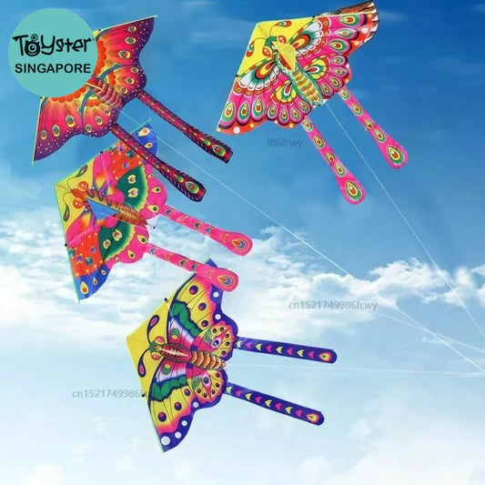 Butterfly Kite With Handle Line Easy Control